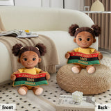 Celebrating Freedom 1865 - Personalized Juneteenth Premium Faux Fur Pillow