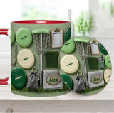 Love Disc Golf - Personalized Disc Golf Accent Mug & Coaster