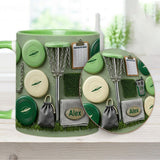 Love Disc Golf - Personalized Disc Golf Accent Mug & Coaster