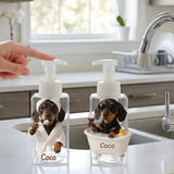 Bathroom Set - Personalized Dog Pump Dispenser
