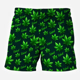Let's Get High - Personalized Weed Hawaiian Shirt & Men Shorts