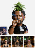 Green Paradise - Personalized Weed Acrylic Pot