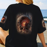 Skull Halloween - Personalized Skull All Over Shirt