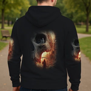 Skull Halloween - Personalized Skull All Over Shirt