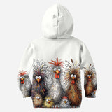 Cute Chicken - Personalized Chicken Hoodie and Leggings
