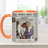 The Mother's Times - Personalized Mother Accent Mug