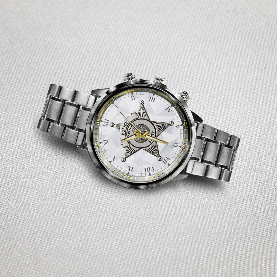 Serve & Protect - Personalized Police Officer Hand Watch