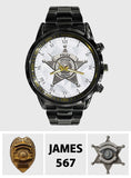 Serve & Protect - Personalized Police Officer Hand Watch