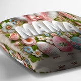 Easter Bunny - Personalized Grandma Throw Pillow