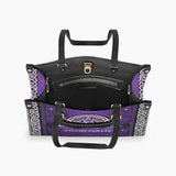 Magic Everyday Triple Moon - Personalized Witch Leather Handbag