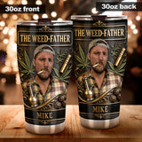 Any Photo 420 Somewhere - Personalized Weed Tumbler