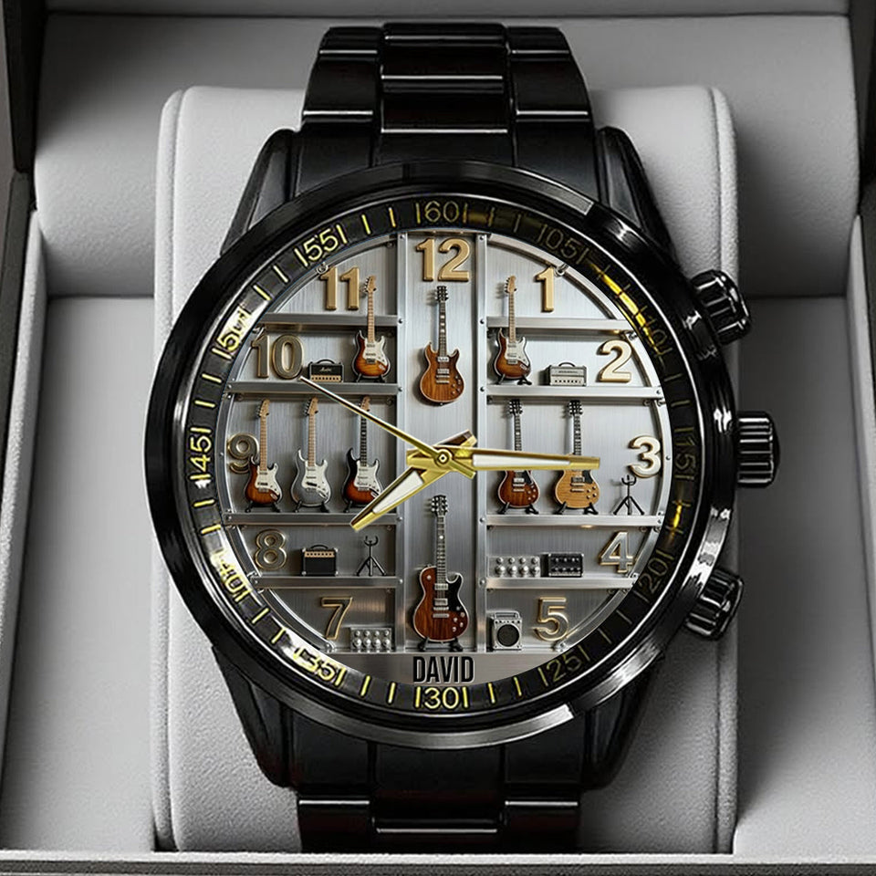Guitarist - Personalized Guitar Hand Watch
