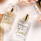 Enchantic Initial Letter Gift - Personalized Self Love Refillable Perfume Bottle