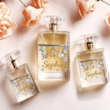 Enchantic Initial Letter Gift - Personalized Self Love Refillable Perfume Bottle