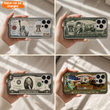 Commemorative Bills Funny 4th Of July 250th Anniversary - Personalized Independence Day/ 4th of July Full Print Phone Case