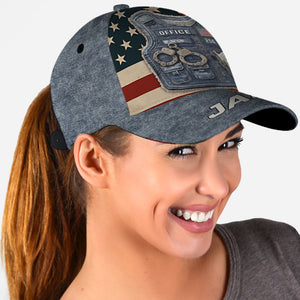 Serve And Protect - Personalized Police Officer Classic Cap