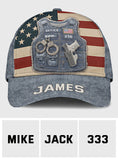 Serve And Protect - Personalized Police Officer Classic Cap