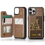 Initial Gift For Him, Gift For Man,... - Personalized Wallet Phone Case
