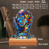 Mom And Kid - Personalized Autism Awareness Custom Shaped Acrylic Plaque