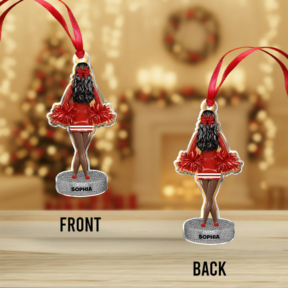 Best Cheerleader Of The Year - Personalized Cheerleading Ornament