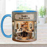 Proud Hair Stylist - Personalized Hairdresser Accent Mug
