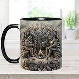 Friends Beer Stories - Personalized Camping Accent Mug