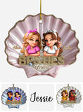 Besties Forever - Personalized Bestie Ornament