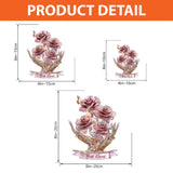 Beautiful Roses Gift For Mom, Grandma - Personalized Mother Custom Shaped Acrylic Plaque