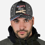 Proud Dad Team Fist Bump - Personalized Father Classic Cap