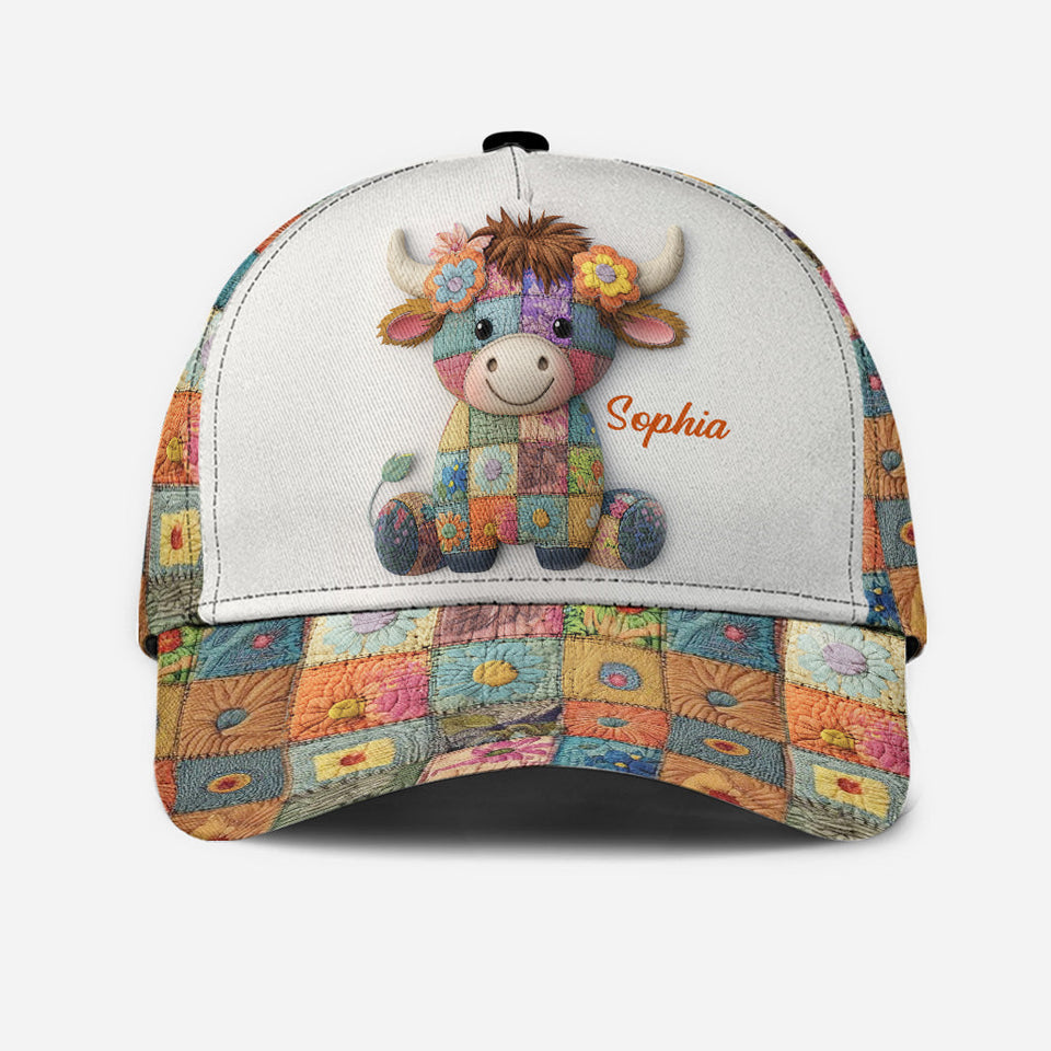 Just A Girl Who Loves Highland Cows - Personalized Highland Cow Classic Cap