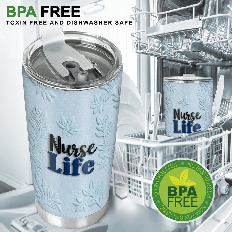Nurse Life - Personalized Nurse Tumbler