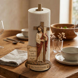 Thank You, Lord, For This Food - Personalized Christian Paper Towel Stand