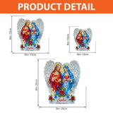 The Roots Of The Family Joseph & Mary - Personalized Christian Custom Shaped Acrylic Plaque