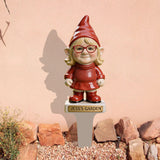 Custom Gnome From Any Photo - Personalized Gardening Acrylic Garden Sign/ Acrylic Plaque Sign