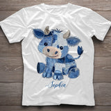 Cute Highland Cow - Personalized Highland Cow T-shirt And Hoodie