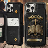 Gift For Pastor - Personalized Pastor Wallet Phone Case