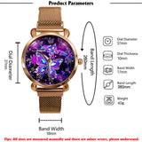 Butterfly Lovers - Personalized Butterfly Women Hand Watch