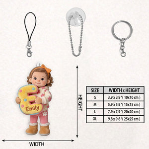 Custom Any Photo - Personalized Kid Plush Keychain