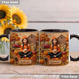 Tis The Season - Personalized Autumn Accent Mug & Coaster