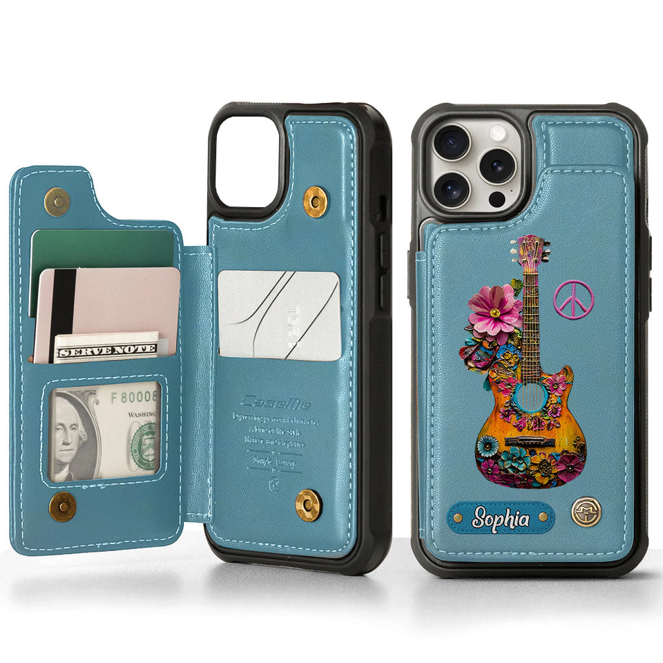 Hippie Soul - Personalized Hippie Wallet Phone Case