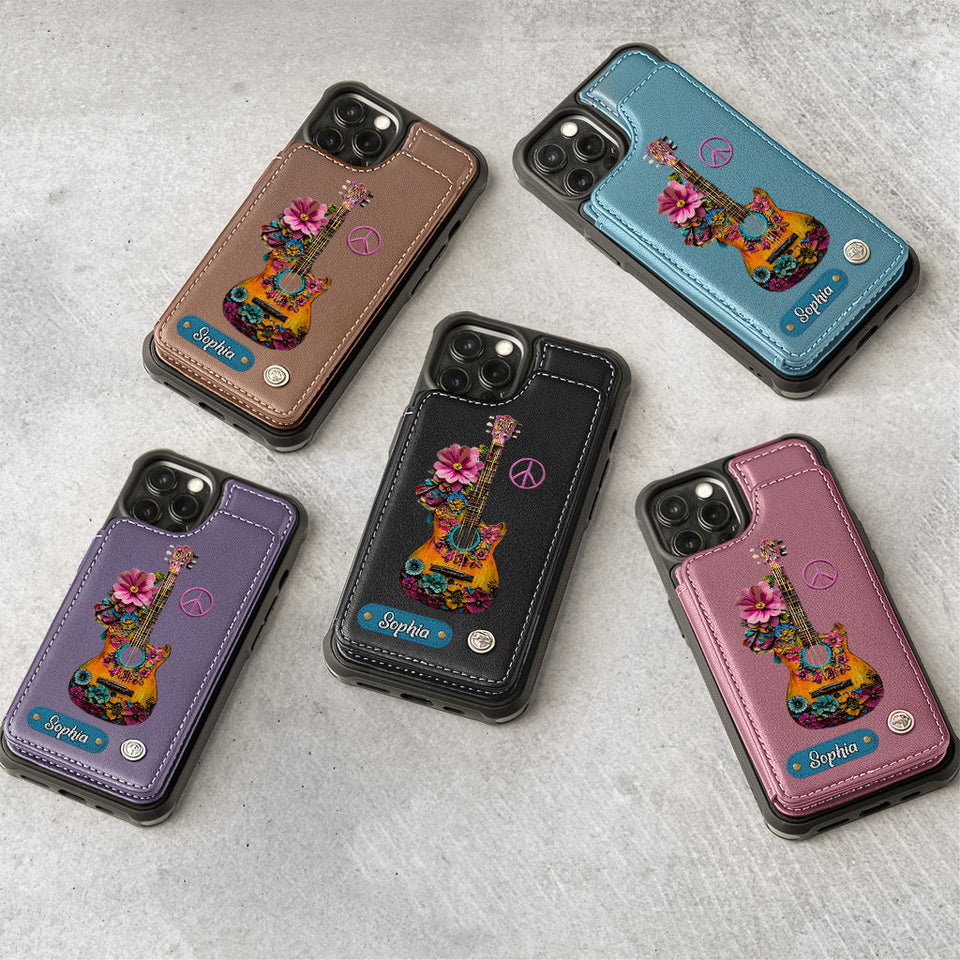 Hippie Soul - Personalized Hippie Wallet Phone Case