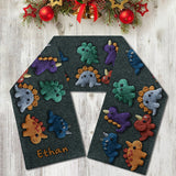 Personalized Winter Gift for Kids - Perfect for Snow Days & Trips - Personalized Kid Knitted Scarf