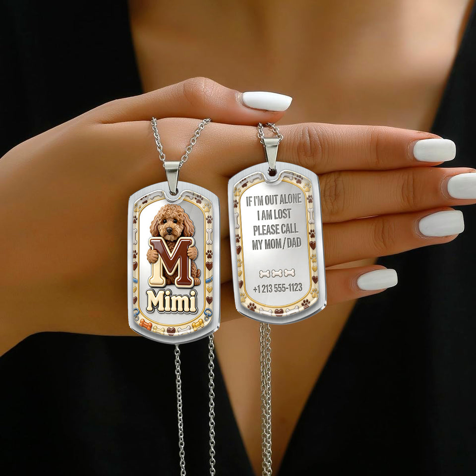 Pets ID - Personalized Dog Tag Necklace