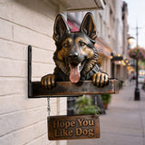 Custom Pet Sign From Any Photo - Personalized Dog Wooden Wall Mount Sign