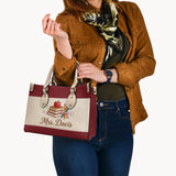 Teacher Gifts - Personalized Teacher Leather Handbag