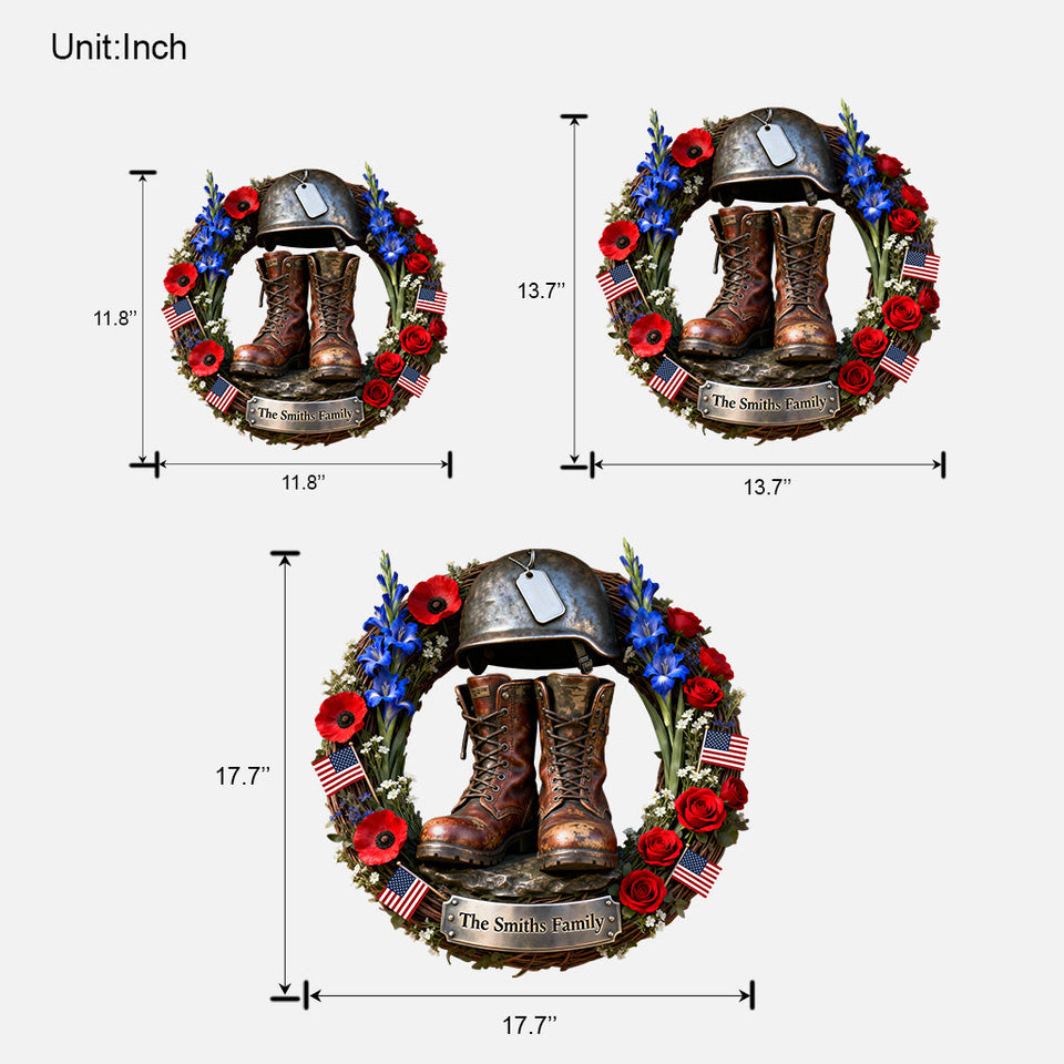 Remember & Honor - Personalized Custom Shaped Wood Sign