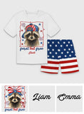 Feral But Free - Personalized Kid T-shirt & Shorts