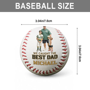 Baseball Dad - Personalized Baseball Multi-Sport Ball