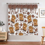 Highland Cows Lover - Personalized Highland Cow Blackout Window Curtain/ Drapes Set