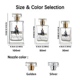 Cologne For Man - Any Photo, Any Title - Personalized Luxury Refillable Perfume Bottle